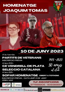 HOMENATGE A JOAQUIM TOMÀS