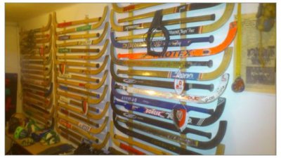 Col•lecció d'estics, de diversos anys