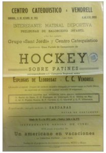 Programa del Centre Catequístic del 11 d’octubre de 1953