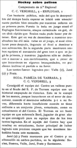 Crònica del Vendrell Portavoz Católico del 24 d'octubre de 1953