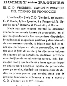 Crònica del Vendrell Portavoz Católico de la Villa del 17 de Juny 1961