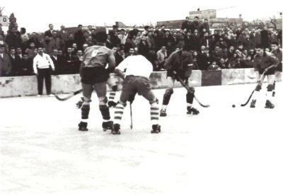 Partit entre el CE Vendrell i el CP Calafell - Foto del 18 març de 1962