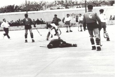 Partit entre el CE Vendrell i el CP Calafell. Foto del 1962 III
