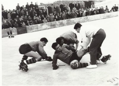 Partit entre el CE Vendrell i el CP Calafell. Foto del 1962 IV