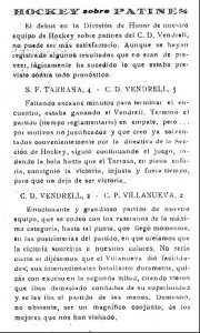 Crònica del Vendrell Portavoz Católico Villa del 20 d’ Octubre 1962