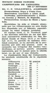 Crònica del Vendrell Portavoz Católico de la Villa del 2 d’abril de 1966