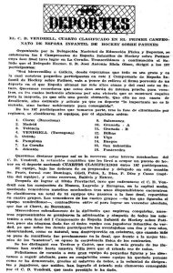 Crònica del quinzenal Vendrell Portavoz Católico de la Villa del 4 de juny de 1966