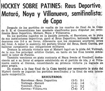 Crònica de La Vanguardia del 14 de Juny de 1967