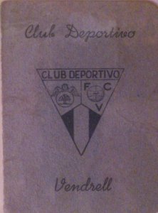 Carnet de Soci del CE Vendrell d’inicis dels 60